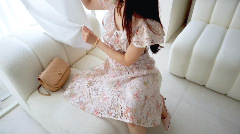 < M A D E > The Narina Lace Dress