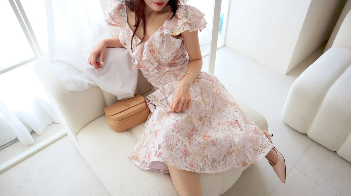 < M A D E > The Narina Lace Dress
