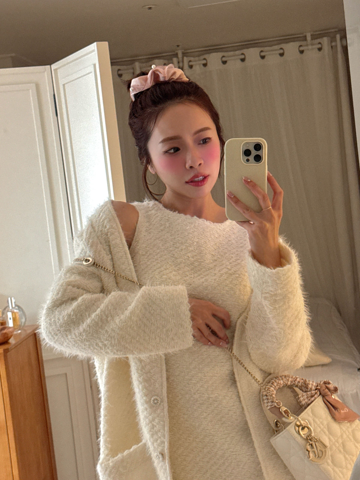 < M A D E > Alpine Tweedie Dress