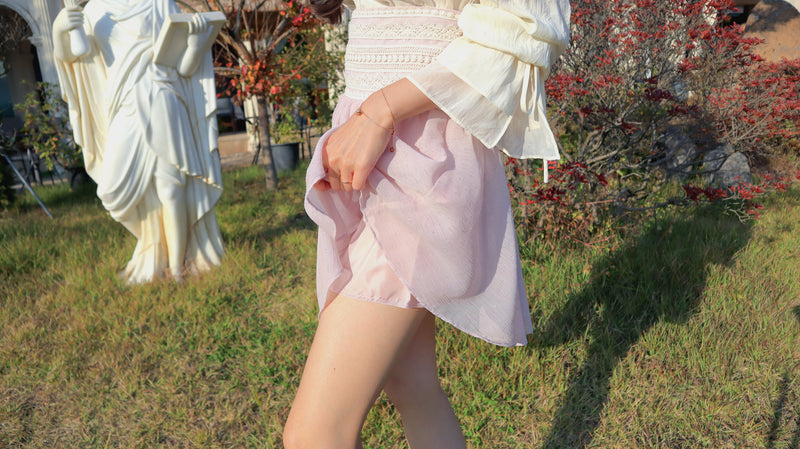 < M A D E > Twinkle Fete Mini Skirt