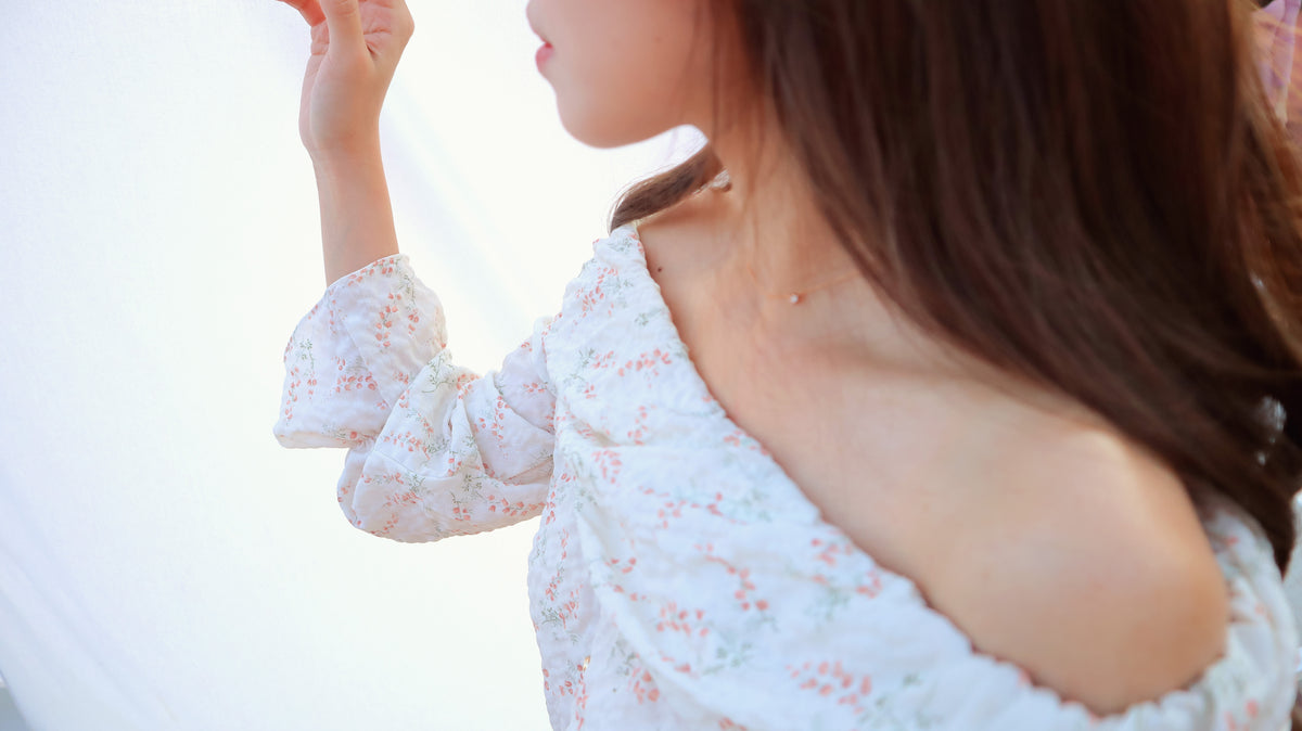 < M A D E > The Maple Orange Blouse