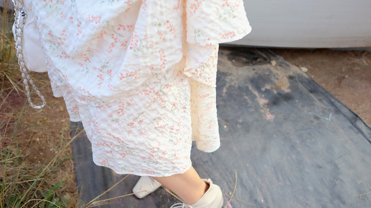 < M A D E > The Maple Orange Skirt