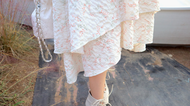 < M A D E > The Maple Orange Skirt