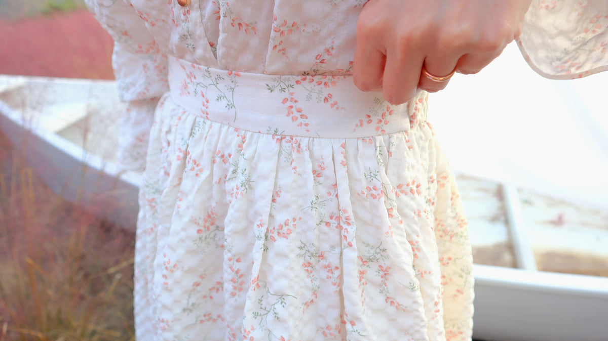 < M A D E > The Maple Orange Skirt