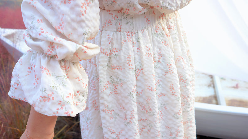 < M A D E > The Maple Orange Skirt