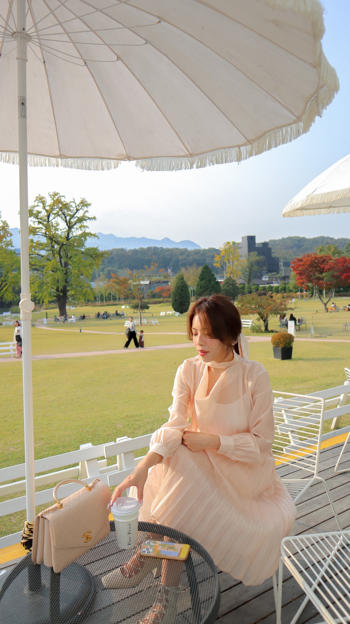 < M A D E > An Apricot Marmalade Shirt Dress