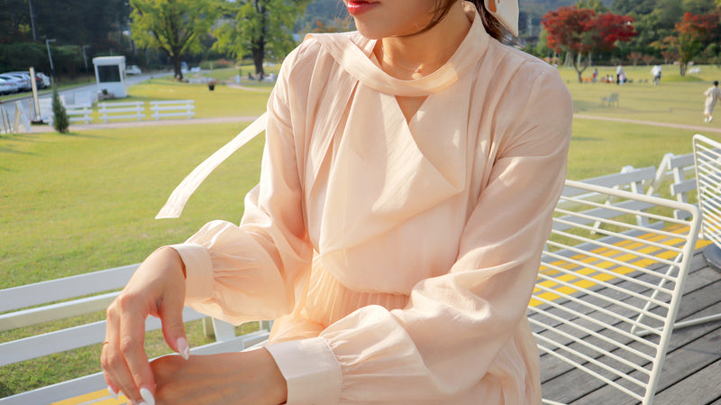 < M A D E > An Apricot Marmalade Shirt Dress