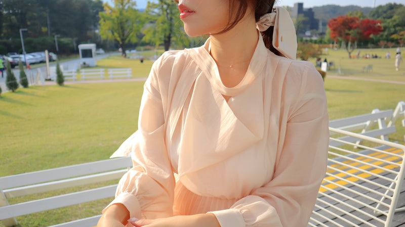 < M A D E > An Apricot Marmalade Shirt Dress