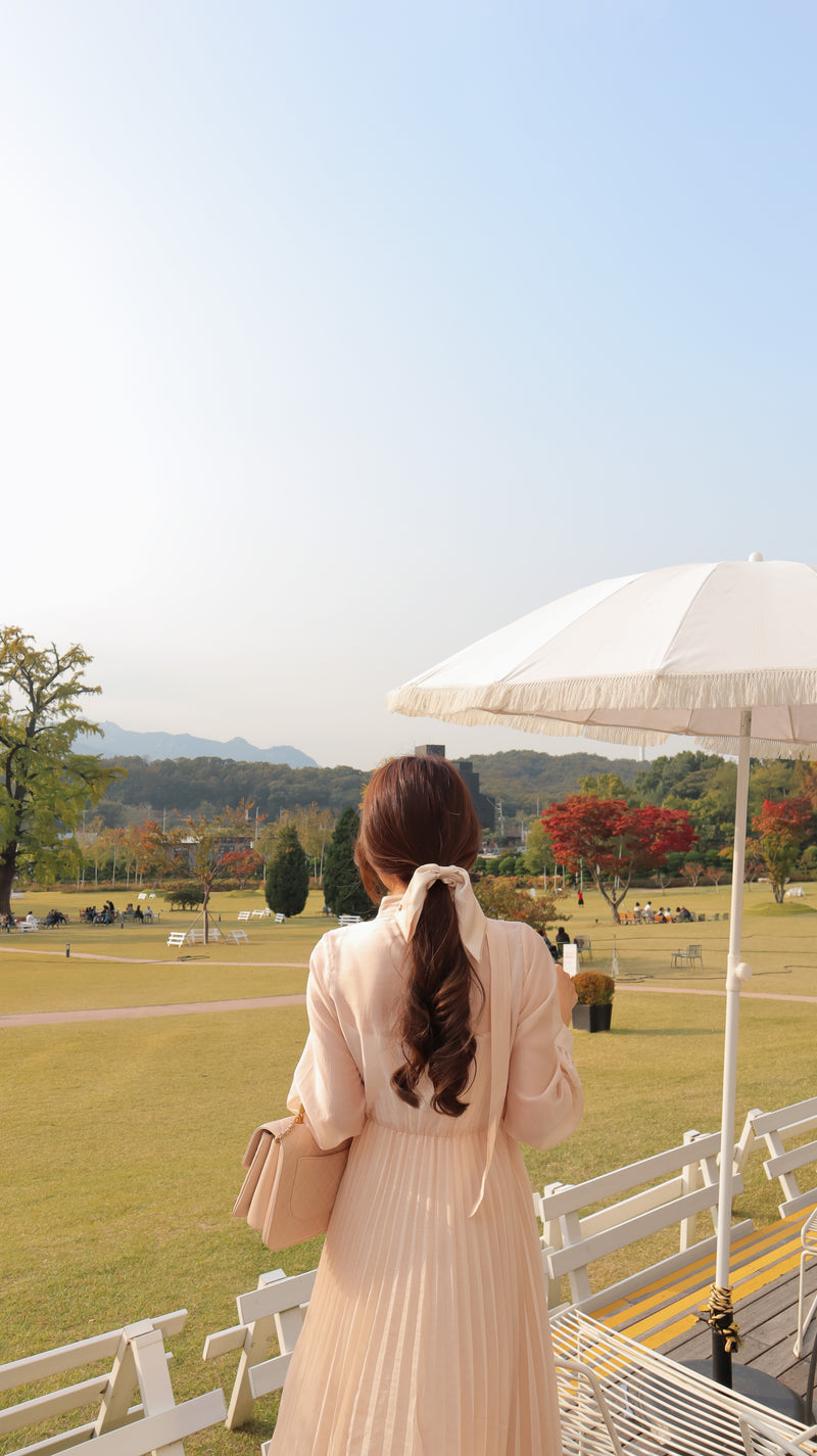 < M A D E > An Apricot Marmalade Shirt Dress