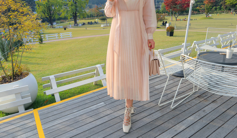 < M A D E > An Apricot Marmalade Shirt Dress