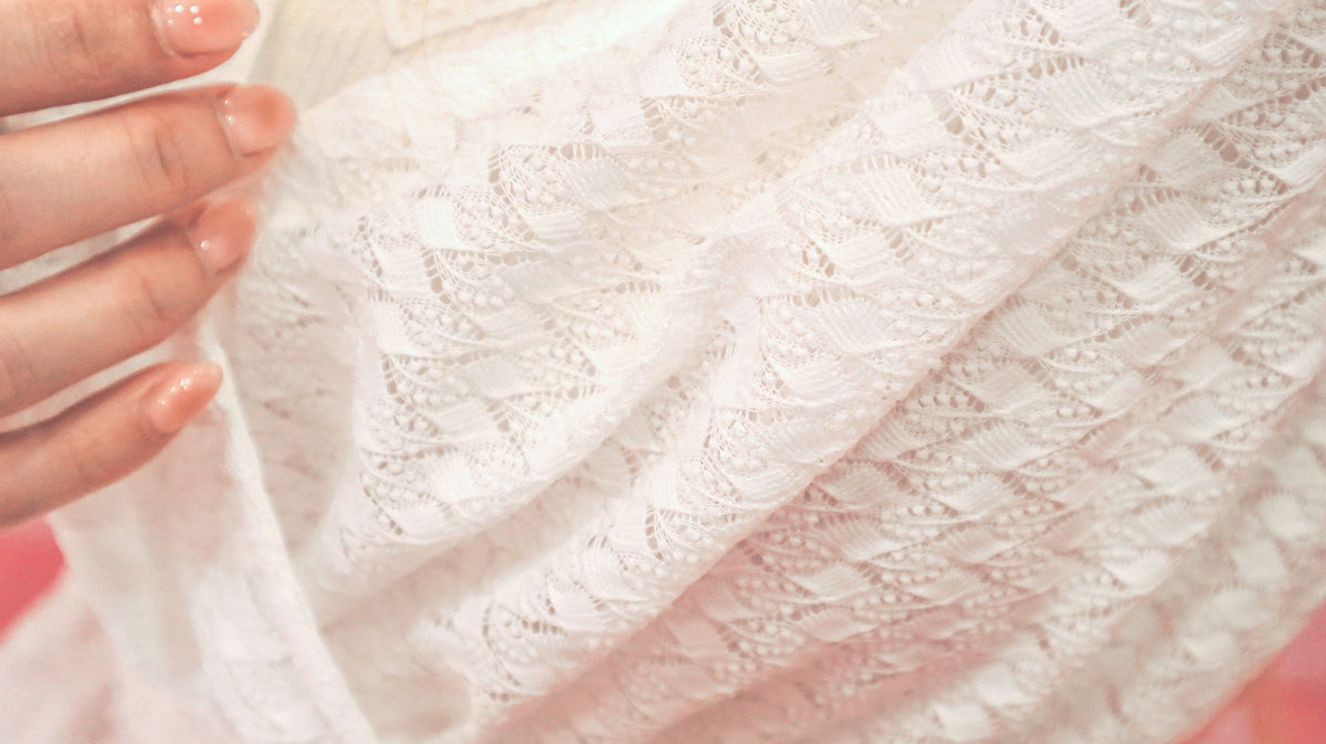 < M A D E > Crochet Petite Blouse