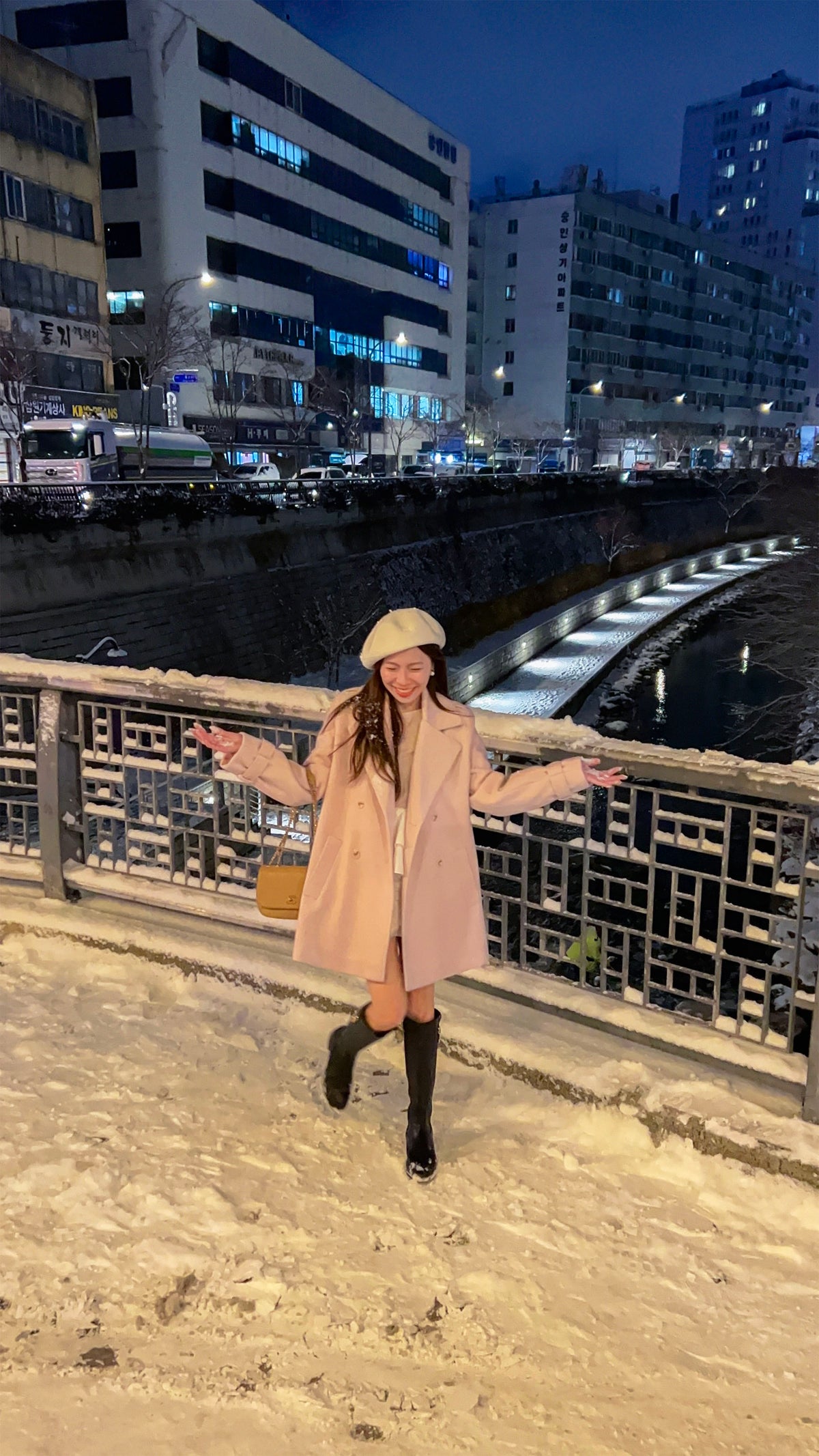 < M A D E > Snowfield Patched Top