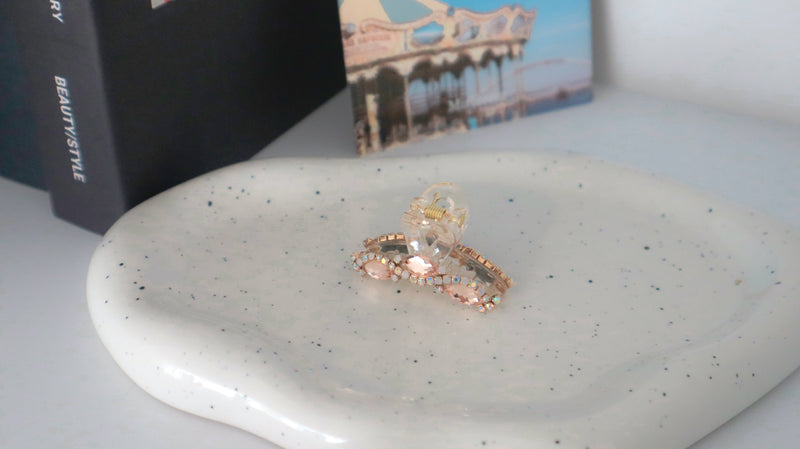 Pink Salted Petite Hair Clip