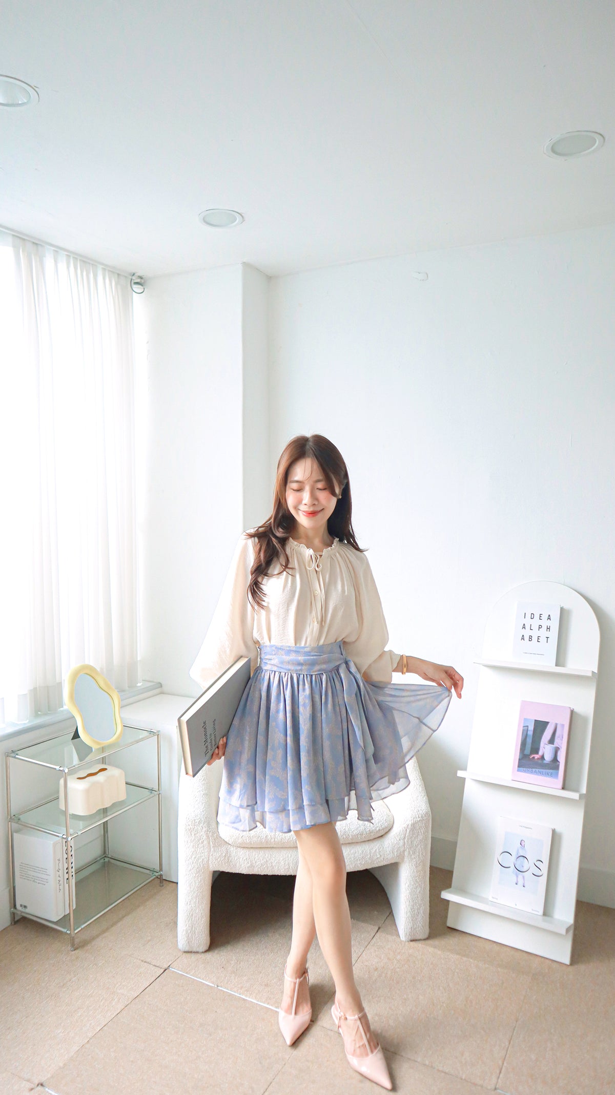 < M A D E > Adoze Drapped skirt