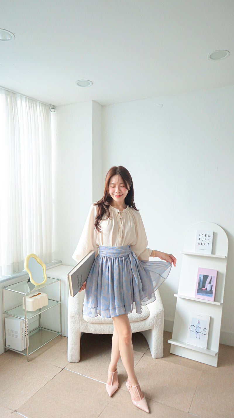< M A D E > Adoze Drapped skirt