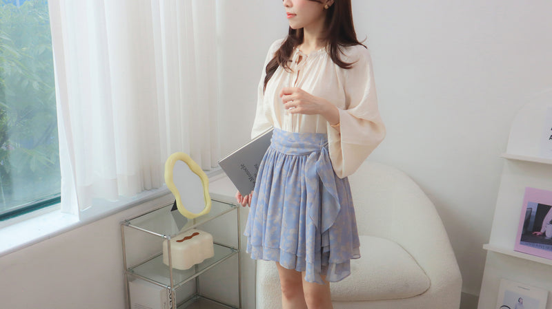 < M A D E > Adoze Drapped skirt