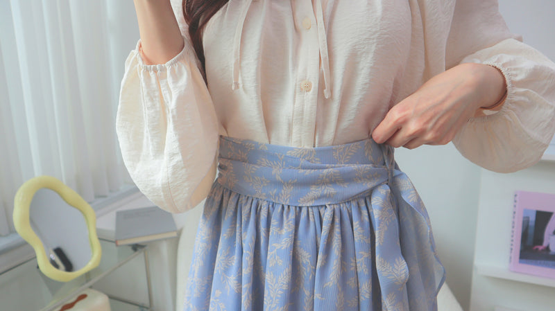 < M A D E > Adoze Drapped skirt