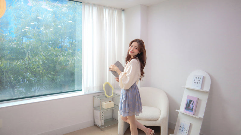 Creamy Choux Blouse