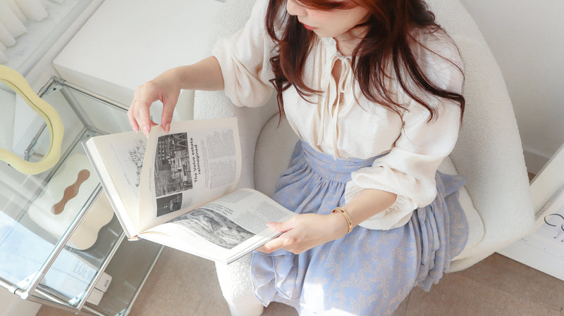 Creamy Choux Blouse