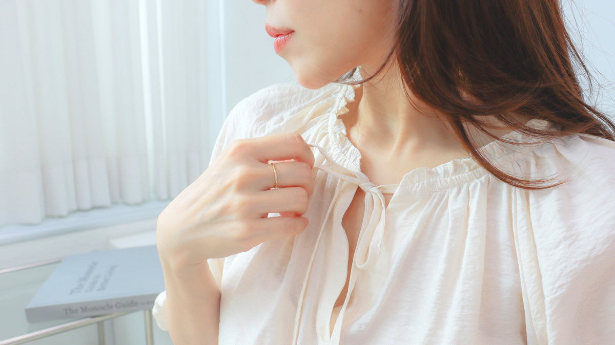 Creamy Choux Blouse