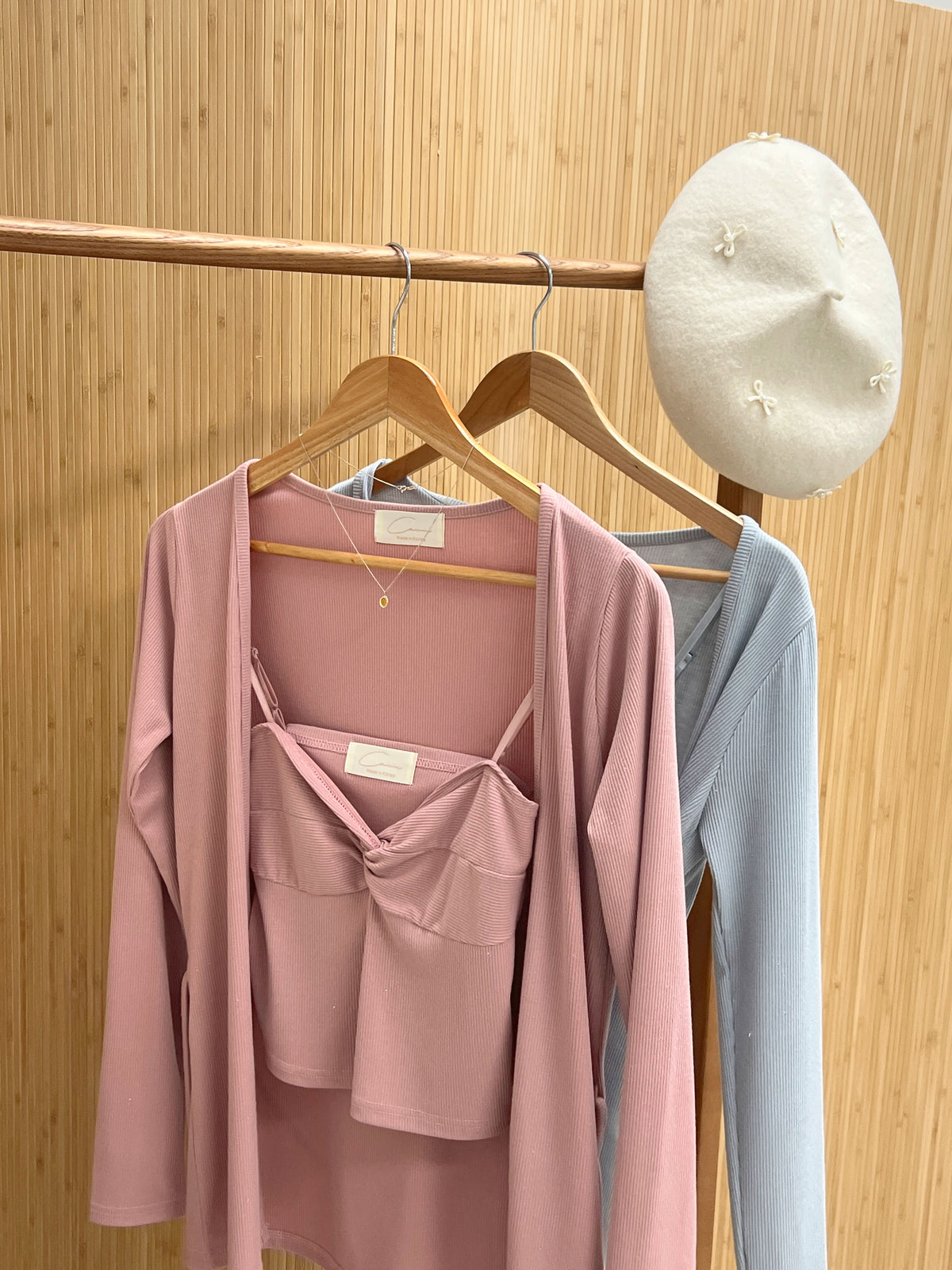 < M A D E > Running Starry Cardi Set