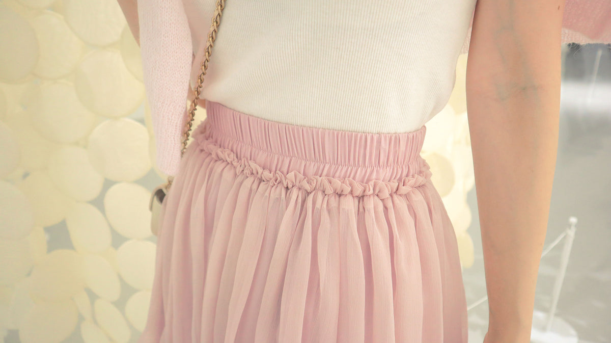 < M A D E > Airy Balloon Mini Skirt