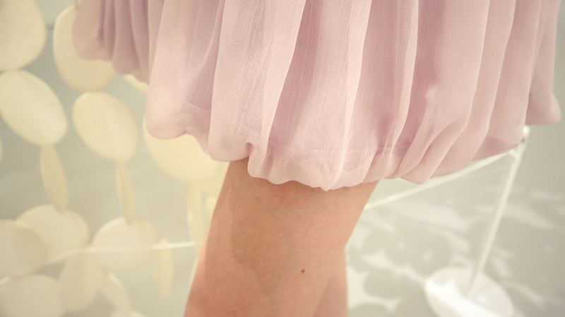 < M A D E > Airy Balloon Mini Skirt