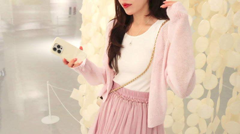 < M A D E > Airy Balloon Mini Skirt