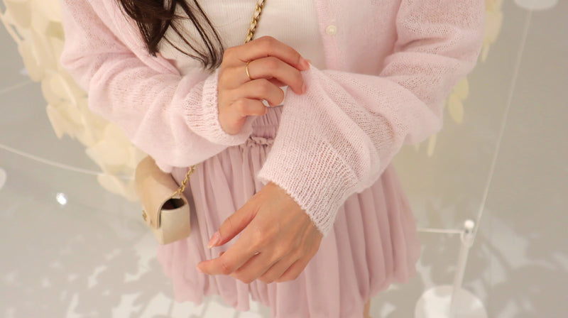 < M A D E > Airy Balloon Mini Skirt