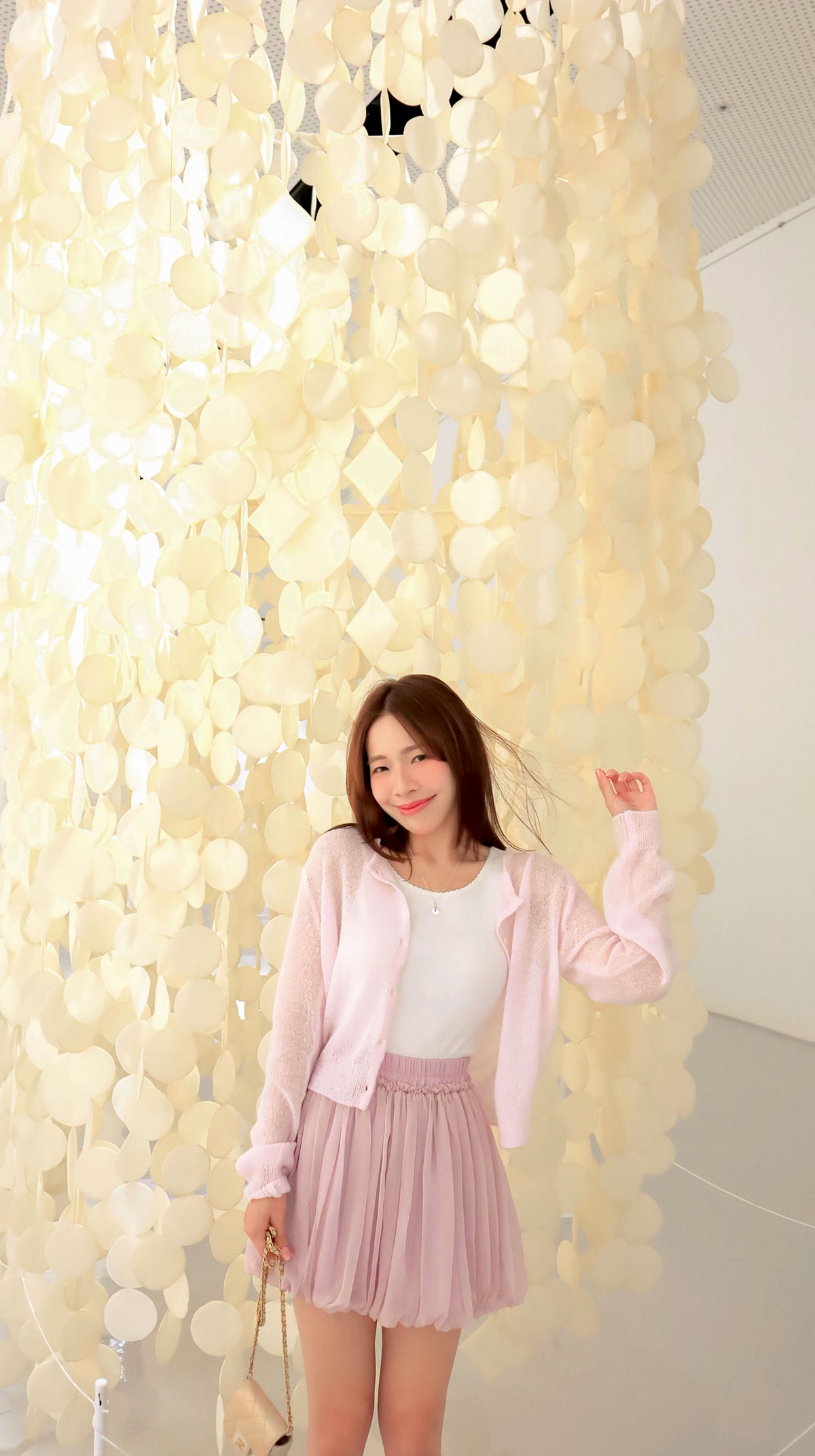 < M A D E > Airy Balloon Mini Skirt