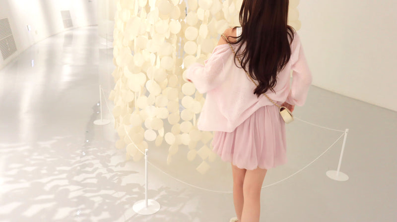 < M A D E > Airy Balloon Mini Skirt