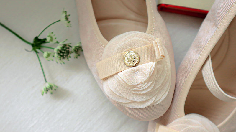 The Camelia Ballet Shoes