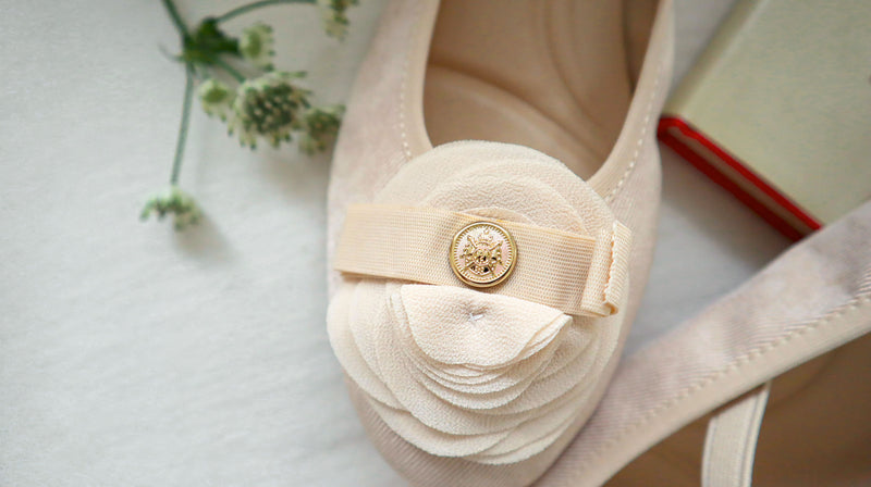 The Camelia Ballet Shoes
