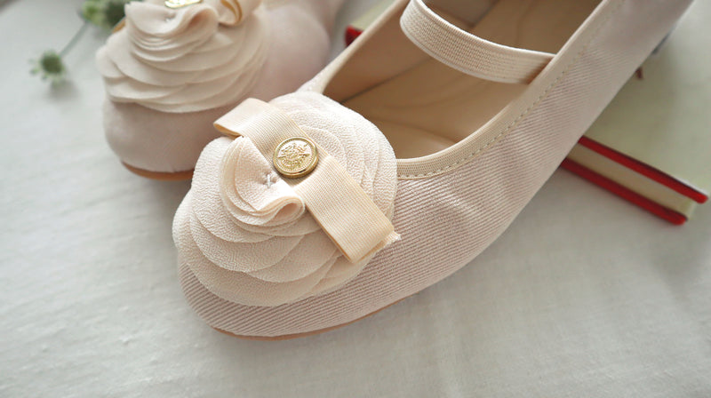 The Camelia Ballet Shoes