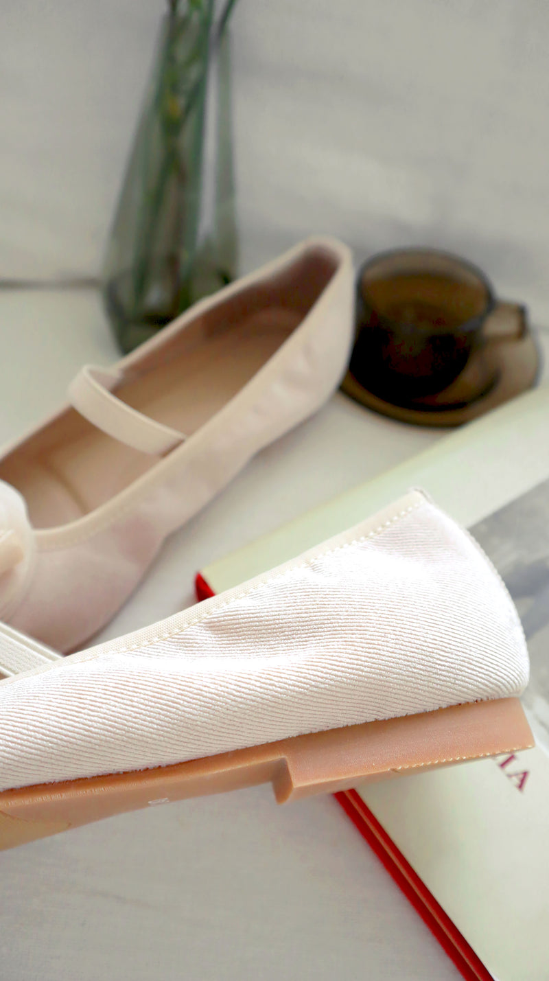 The Camelia Ballet Shoes