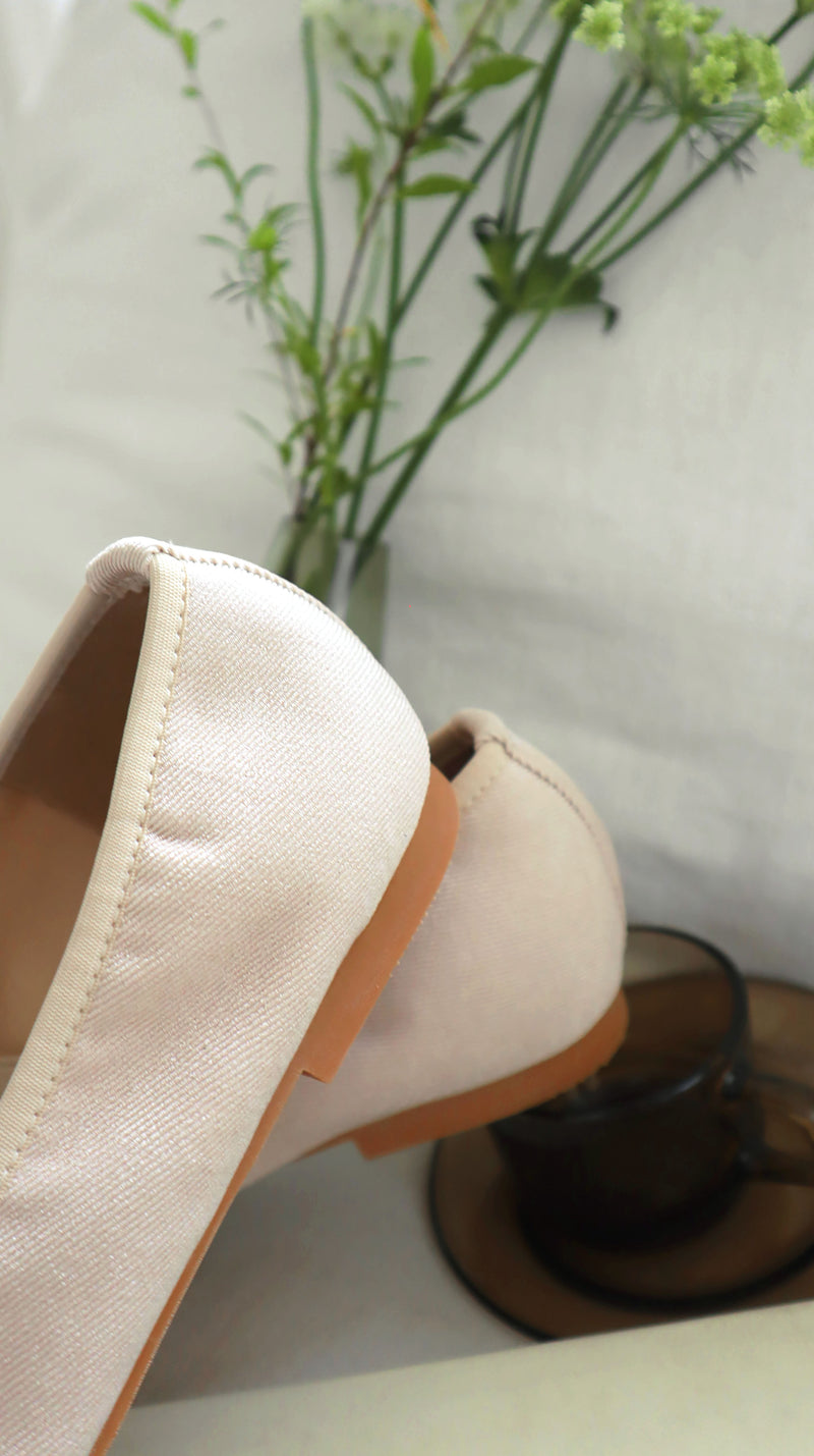 The Camelia Ballet Shoes