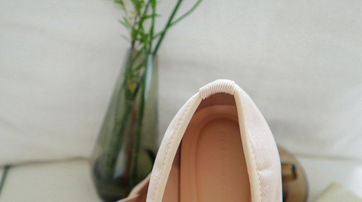 The Camelia Ballet Shoes