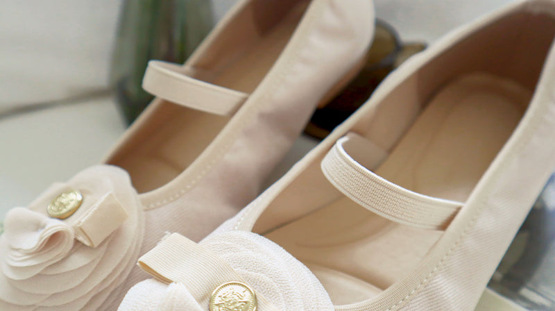 The Camelia Ballet Shoes
