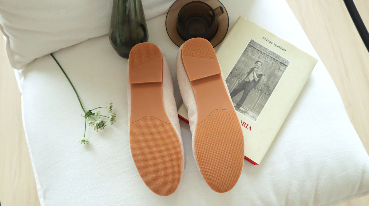 The Camelia Ballet Shoes