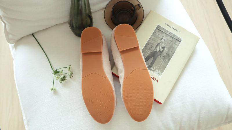 The Camelia Ballet Shoes