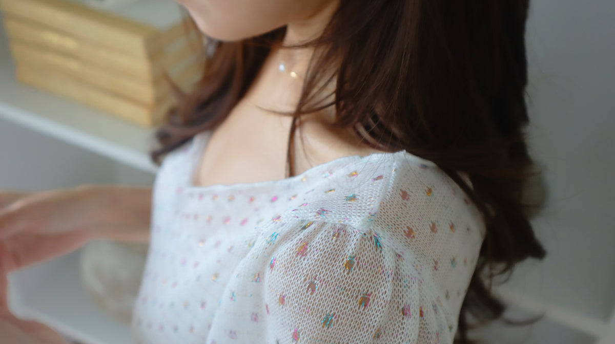 < M A D E > Mollusk Butterfly Knitted Top