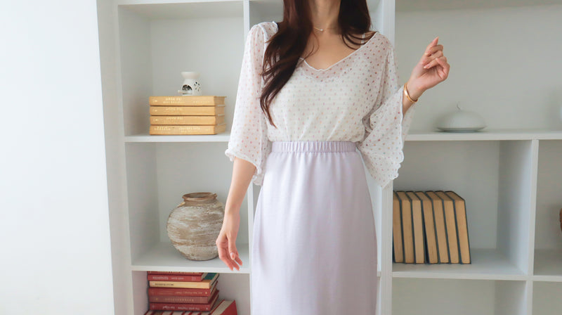 Dreaming Bubble Pencil Skirt