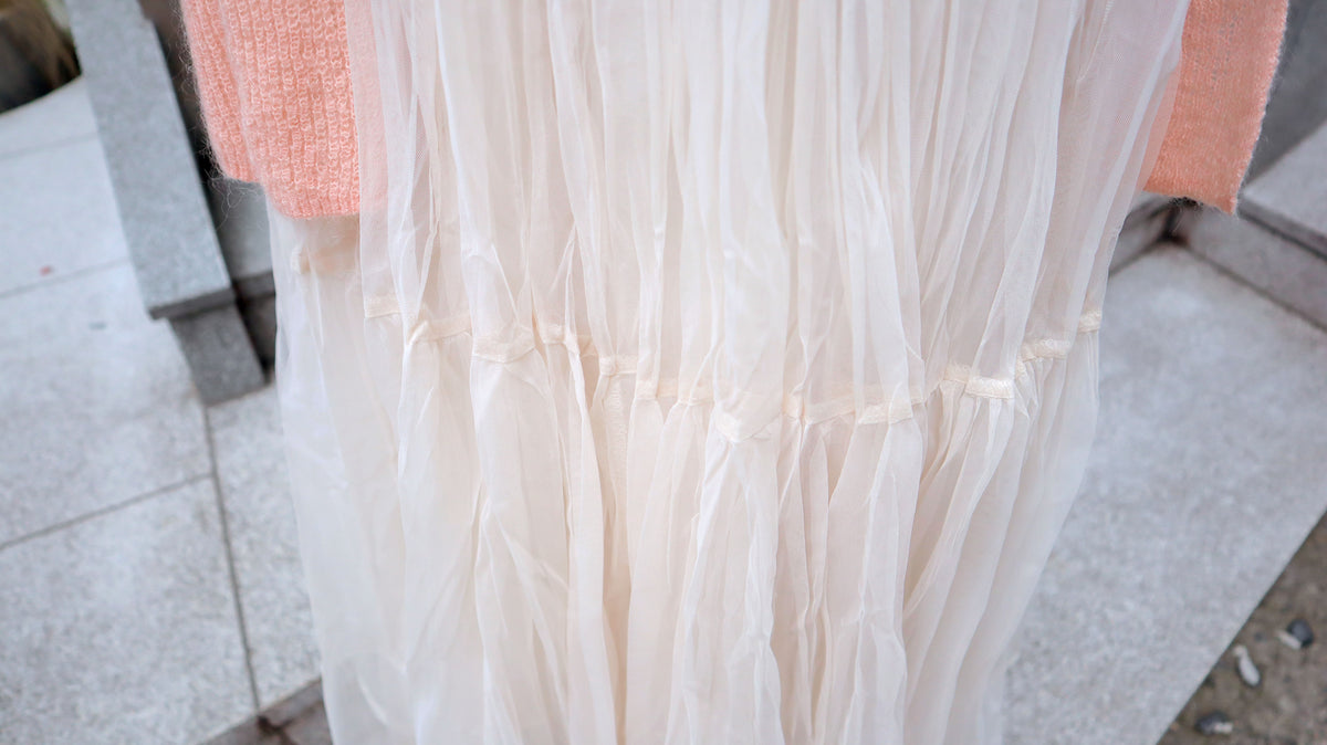 Wrinkle Twin Tutu Skirt