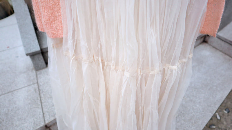 Wrinkle Twin Tutu Skirt