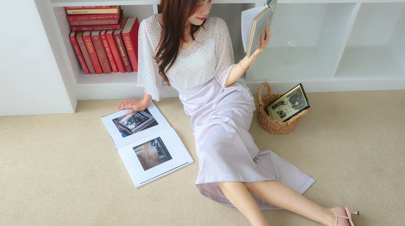 < M A D E > Mollusk Butterfly Knitted Top