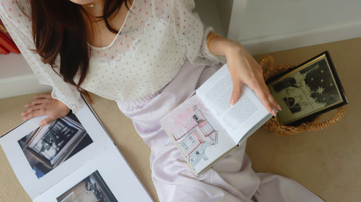 < M A D E > Mollusk Butterfly Knitted Top