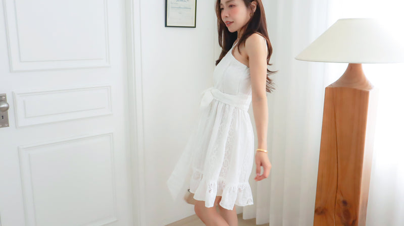 < M A D E > Arctic White One-piece