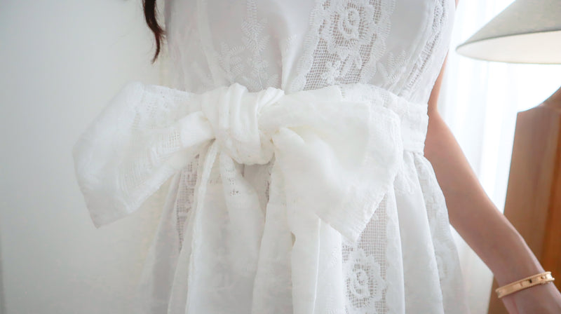 < M A D E > Arctic White One-piece