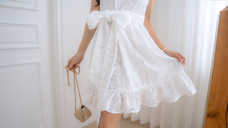 < M A D E > Arctic White One-piece