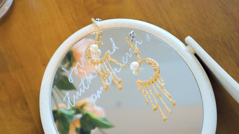 Moon N The Stars Earrings